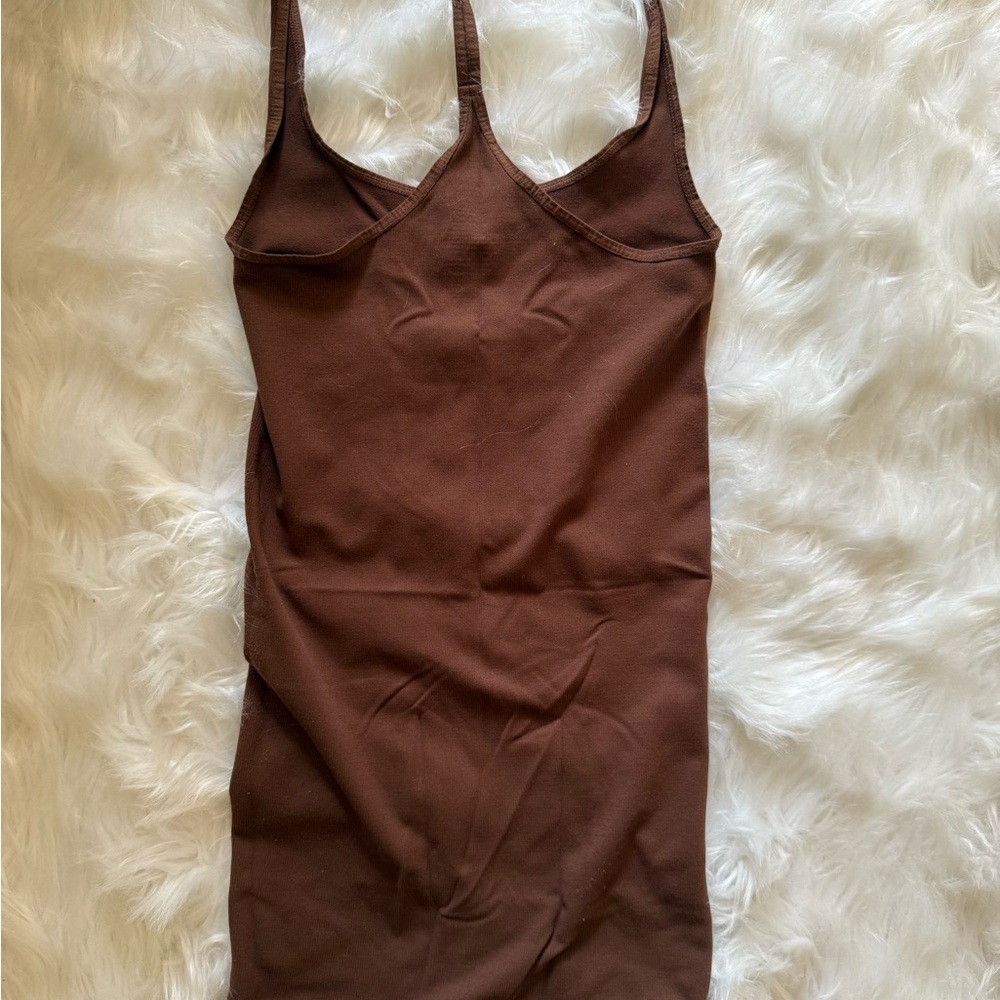 Free People Intimately Brown Mini Dress